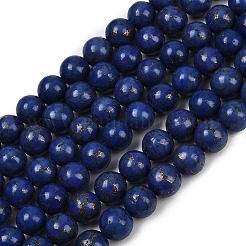 Synthetic Howlite Imitation Lapis Lazuli Beads&nbsp;G-S393-13A-10mm