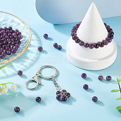 2 Strands 2 Colors Natural Amethyst Beads Strands&nbsp;G-TA0002-62