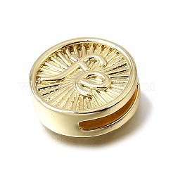 Brass Slide Charms&nbsp;KK-CBAEEA8-08A-G