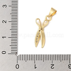 Rack Plating Brass & Cubic Zirconia Pendants&nbsp;KK-L216-066G