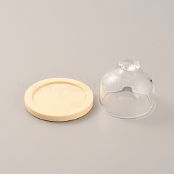 Top Knob Glass Dome Cover&nbsp;AJEW-WH0033-18A-02
