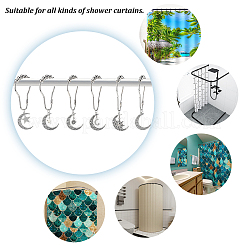 20Pcs Iron Shower Curtain Rings&nbsp;DIY-GA0003-86