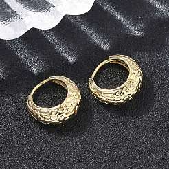 Brass Hoop Earrings&nbsp;EJEW-D320-16G