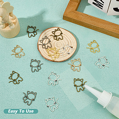 100Pcs 5 Colors Alloy Pendants&nbsp;FIND-ME0002-04
