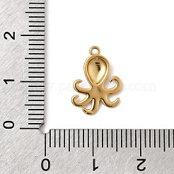 Ocean Theme 304 Stainless Steel Pendants&nbsp;STAS-G389-03G-08