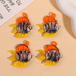Handmade Lampwork Pendants&nbsp;PW-WG21647-01