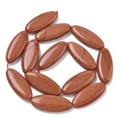 Synthetic Goldstone Beads Strands&nbsp;G-B078-E14-01B