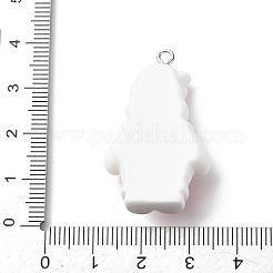 Christmas Opaque Resin Pendants&nbsp;LS-RESI-A049-05M