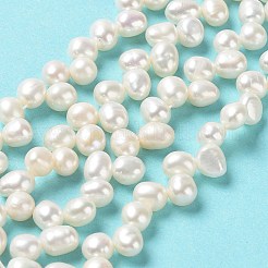 Natural Cultured Freshwater Pearl Beads Strands&nbsp;PEAR-J007-64