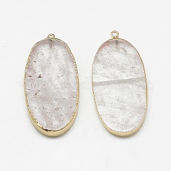 Natural Quartz Crystal Big Pendants&nbsp;G-Q983-A08