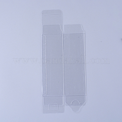 Foldable Transparent PVC Boxes&nbsp;CON-WH0068-92A
