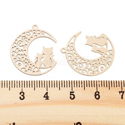 Long-Lasting Plated Brass Pendants&nbsp;KK-K336-49KCG