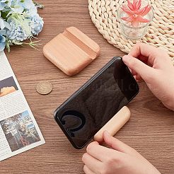 Beech Wood Mobile Phone Holders&nbsp;LS-AJEW-WH0248-153
