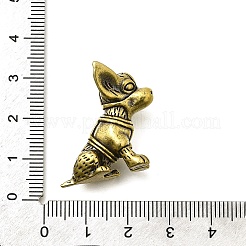 Brass Dog Figurine Statue for Living Room Table Home Decoration&nbsp;DJEW-Q008-06AB
