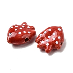 Handmade Porcelain Beads&nbsp;PORC-K010-06F