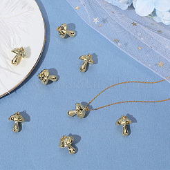 8Pcs Brass Pendants&nbsp;KK-BBC0020-18