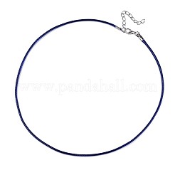 Waxed Cotton Cord Necklace Making&nbsp;MAK-S034-017