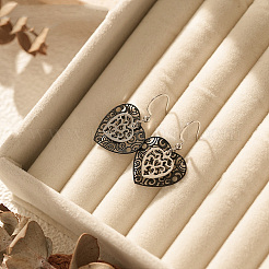 Brass Dangle Earrings&nbsp;WG9191F-01