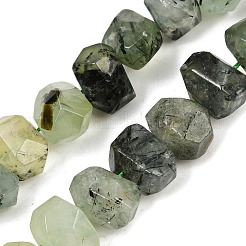 Natural Prehnite Beads Strands&nbsp;G-F796-D04-01