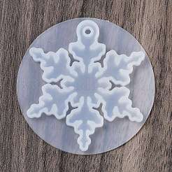 Christmas Snowflake DIY Silicone Pendant Molds&nbsp;DIY-A054-01D
