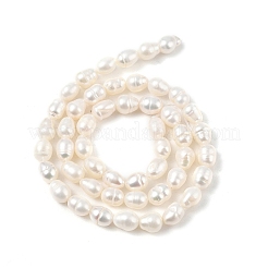 Natural Cultured Freshwater Pearl Beads Strands&nbsp;PEAR-I007-01B-06B