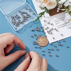 304 Stainless Steel Beads&nbsp;STAS-UN0006-40P