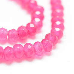Natural White Jade Bead Strands&nbsp;X-G-R343-2x4-23