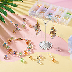 130Pcs 10 Styles Electroplate Glass Beads&nbsp;EGLA-TA0012-38