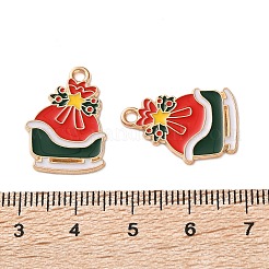 Alloy Enamel Pendants&nbsp;ENAM-I061-01KCG-13