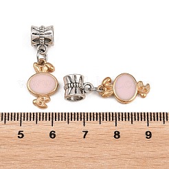 Alloy Enamel European Dangle Charms&nbsp;PALLOY-YW002-04