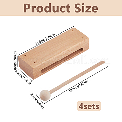 Wooden Musical Instrument&nbsp;LS-AJEW-WH0752-328