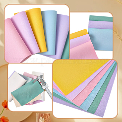 6Pcs PVC Leather Fabric&nbsp;DIY-CL0002-27A