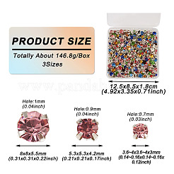 3 Sizes Sew on Rhinestone&nbsp;RGLA-YS0001-01