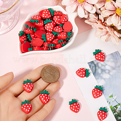 50Pcs Opaque Resin Decoden Cabochons&nbsp;RESI-SC0005-70