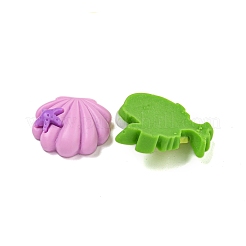 Opaque Resin Decoden Cabochons&nbsp;CRES-I035-20