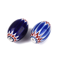 Handmade Millefiori Glass Barrel Beads&nbsp;LS-LA-N002-07A