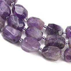 Natural Amethyst Beads Strands&nbsp;G-Z147-E02-01