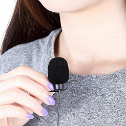 3Pcs Polyester Microphone Pompom Ball Cover&nbsp;AJEW-CN0004-89