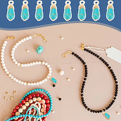 100Pcs Synthetic Turquoise Pendants&nbsp;FIND-AR0004-20