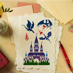 PET Hollow Out Drawing Painting Stencils&nbsp;DIY-WH0391-0581