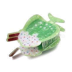 PVC Plastic Claw Hair Clips for Women Girl&nbsp;OHAR-D001-07A