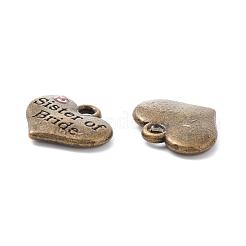 Tibetan Style Alloy Pendants&nbsp;PALLOY-XCP00013-03AB
