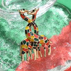 Giraffe Enamel Pins&nbsp;JEWB-Q004-01KCG-01