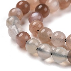 Grade AA Natural Multi-Moonstone Bead Strands&nbsp;LS-G-M296-01-4mm