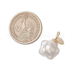 Natural Keshi Pearl Pendants&nbsp;PALLOY-JF05080