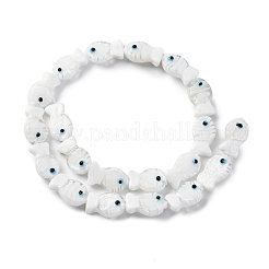 Handmade Lampwork Beads Strands&nbsp;LAMP-G154-07K