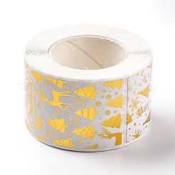 Christmas Themed Rectangle Roll Stickers&nbsp;DIY-B045-01A