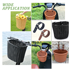 4 Pairs 2 Colors Imitation Leather Bicycle Basket Belt&nbsp;AJEW-CL0001-31