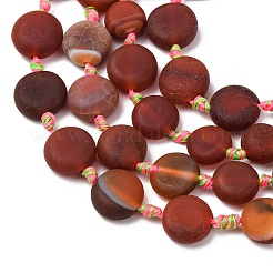 Natural Red Agate Beads Strands&nbsp;G-B177-B02-03