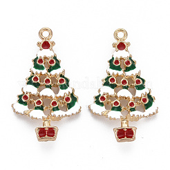 Rack Plating Alloy Enamel Pendants&nbsp;LS-ENAM-S126-056-NR